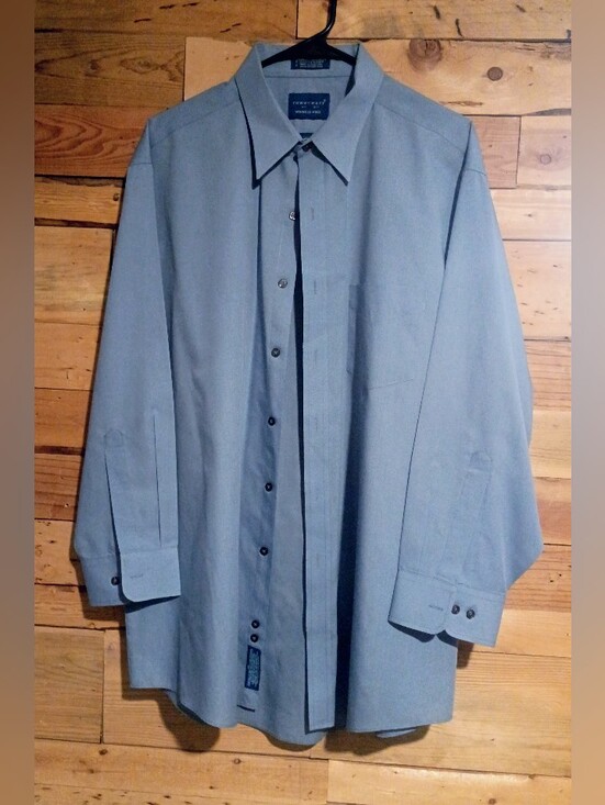 Towncraft Other - Vintage Mens Light Blue Dress Shirt By TownCraft